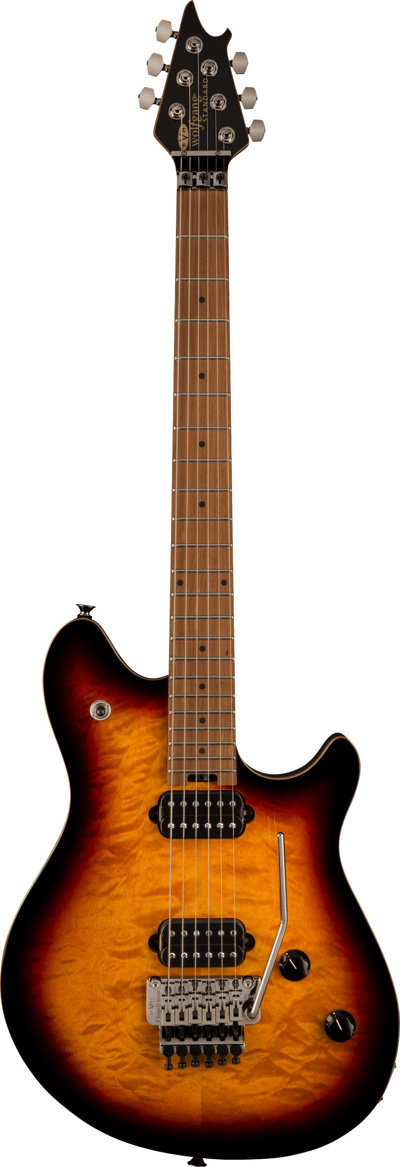 Wolfgang® WG Standard QM, Baked Maple Fingerboard, 3-Color Sunburst