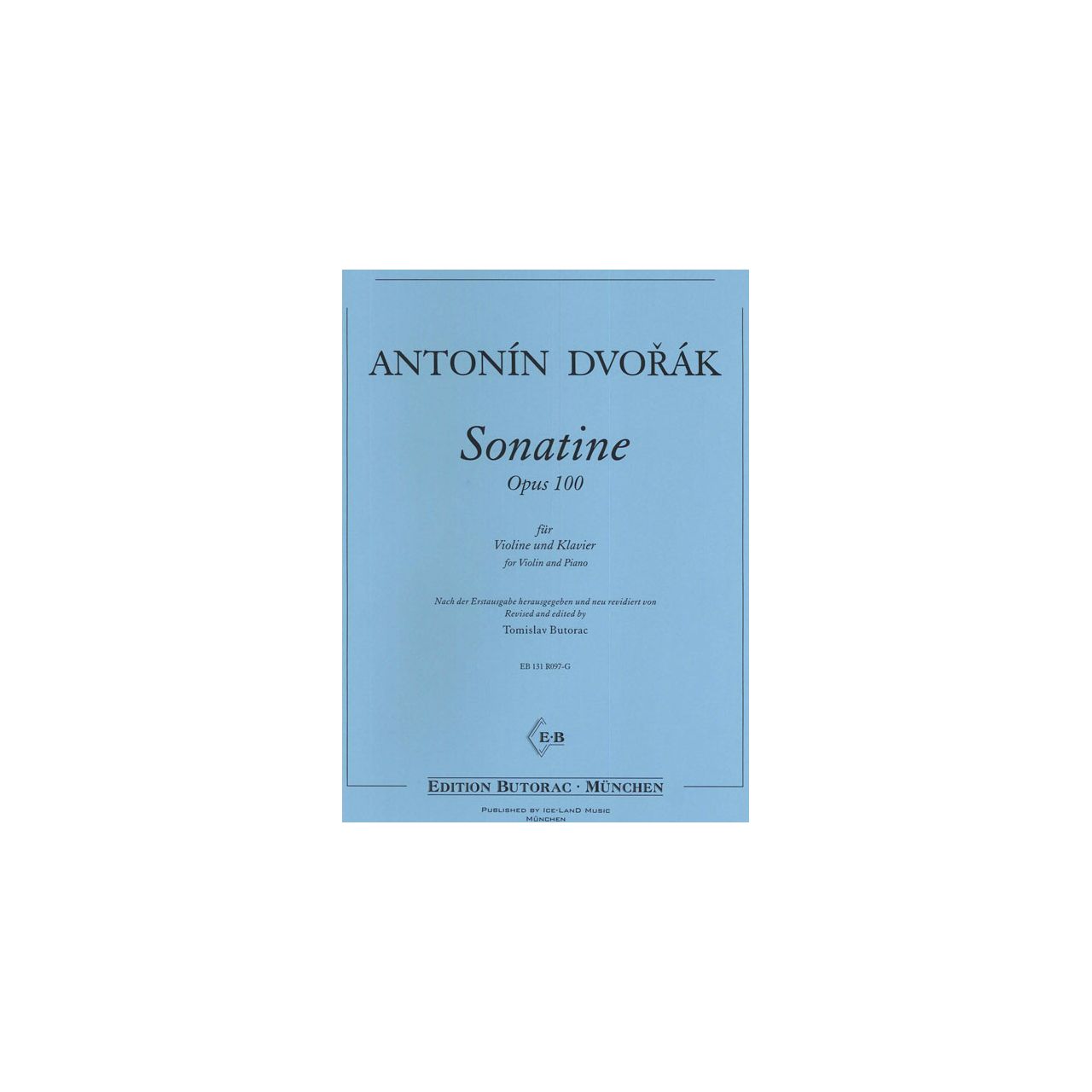 Dvorak Sonatine Violine K