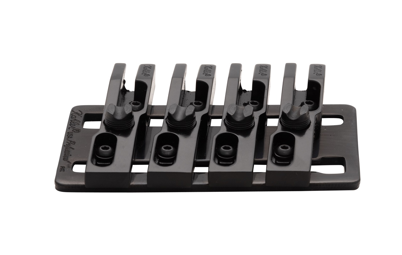 2440-W4 - 4-String Bass Fixed Bridge - Black