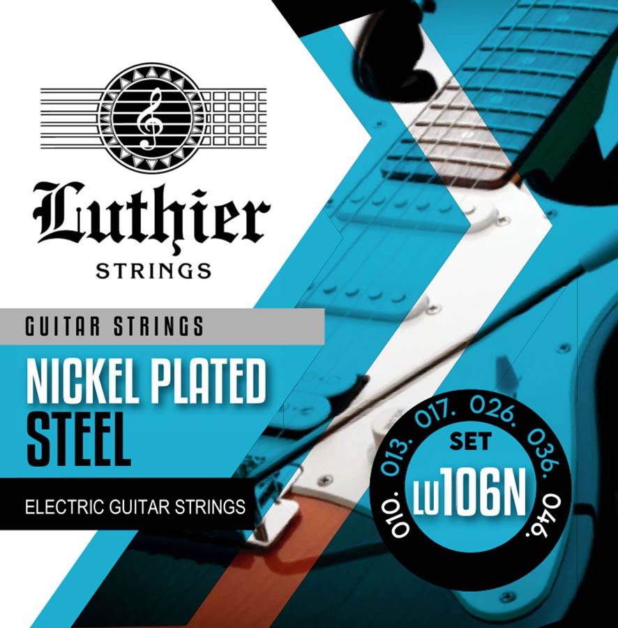 LU-106N Nickel Plated Steel Strings, .010 - .046