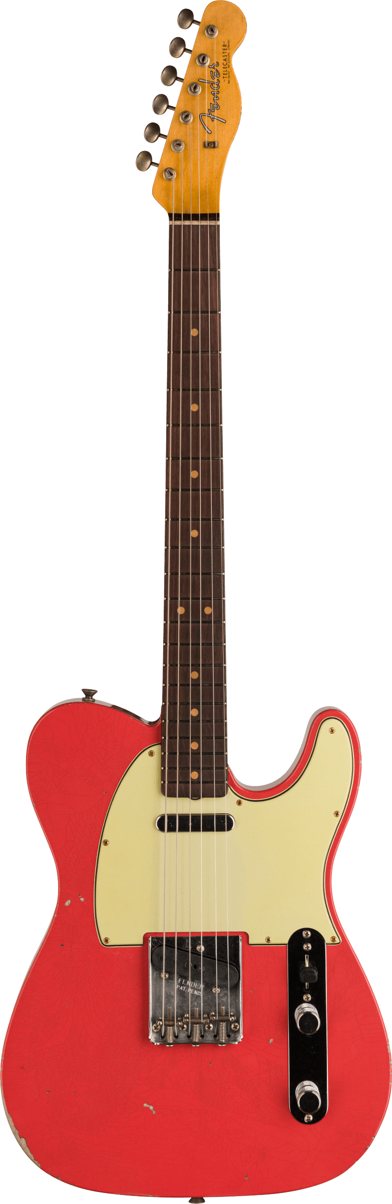 1963 Telecaster® Relic®, 3A Rosewood Fingerboard, Fiesta Red