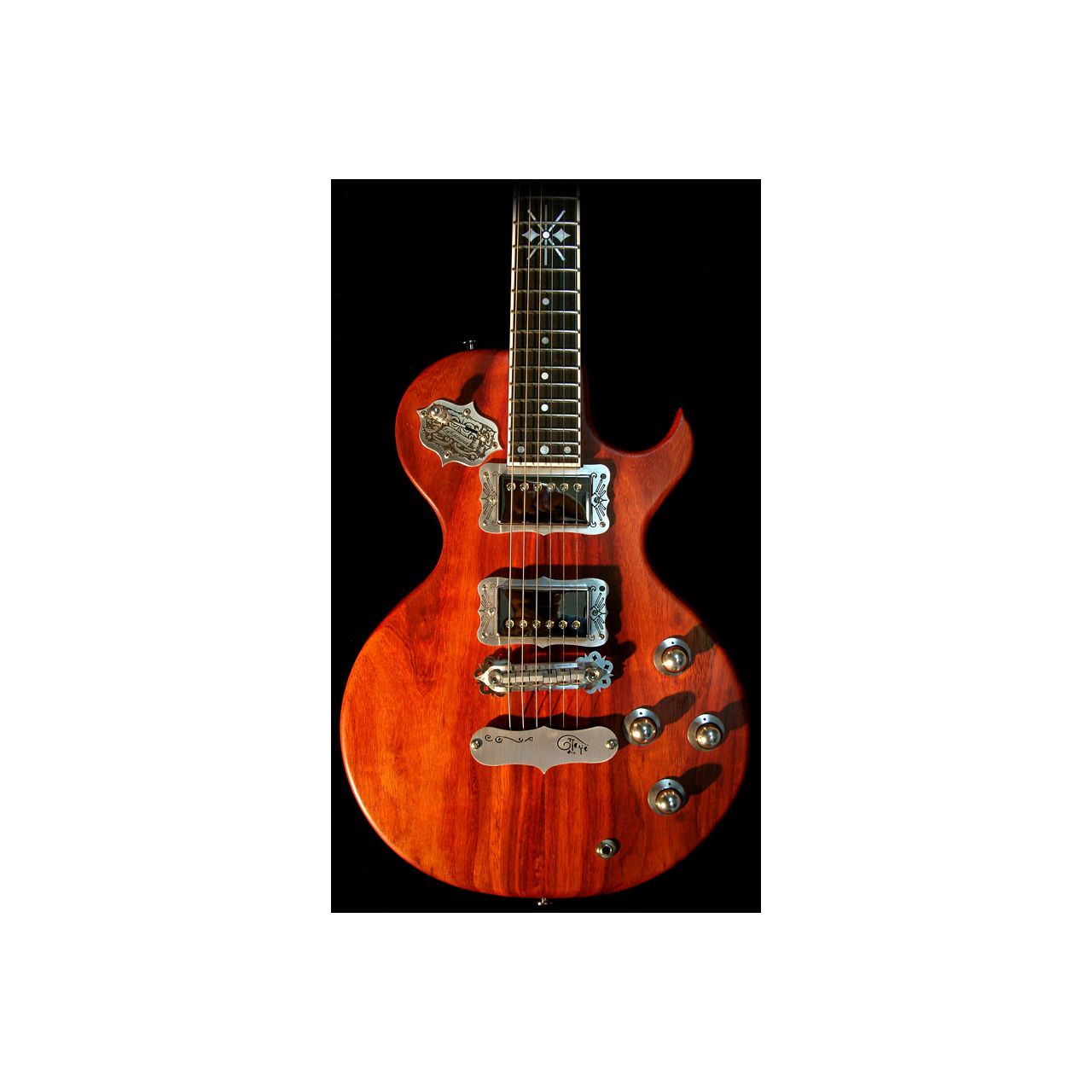 Gitarre R Serie `La Gitana´ mit 2 Lollar Pickups -  inkl Teye Case Made by TKL