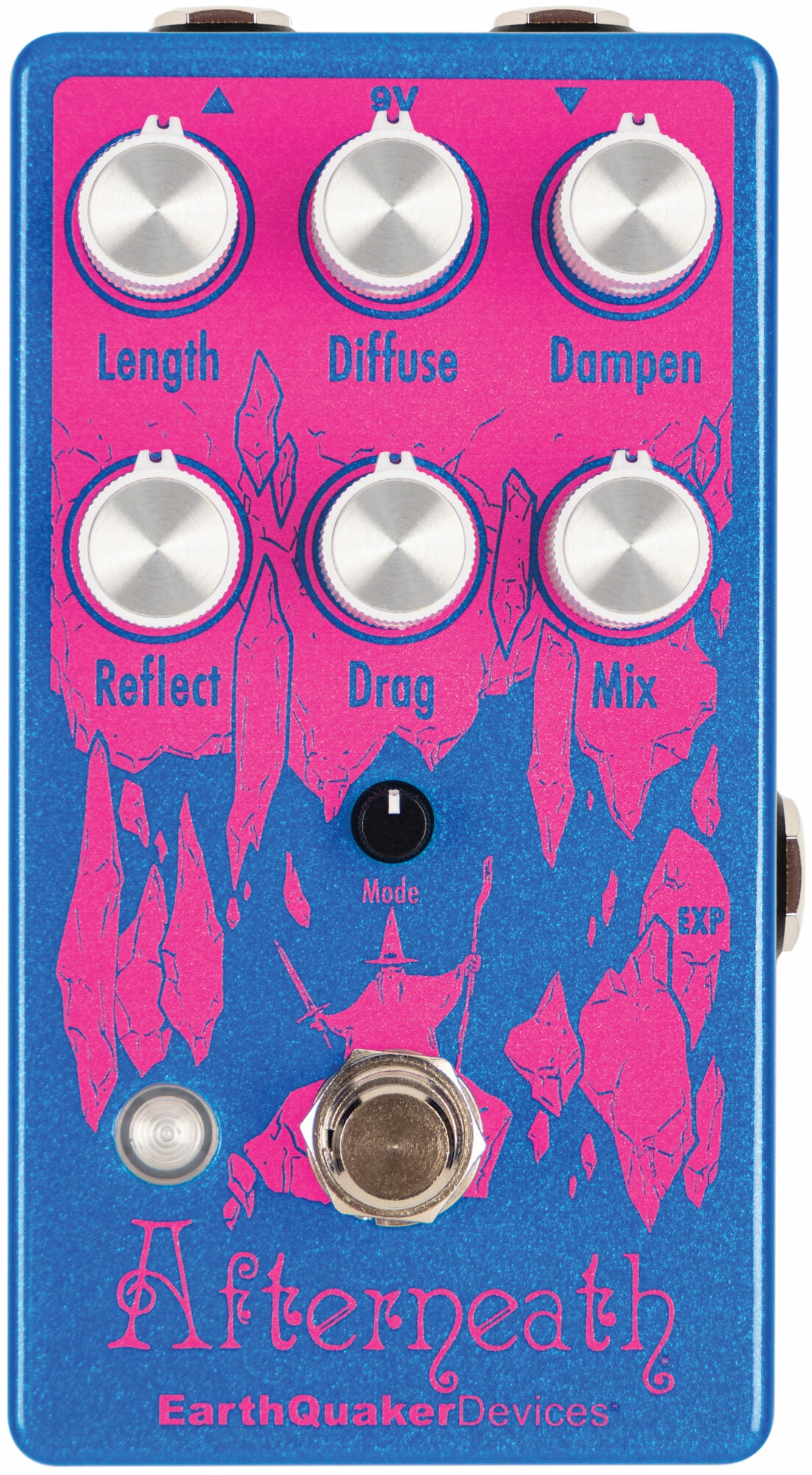 Afterneath V3 BM Custom - Lite Blue / Magenta - Enhanced Otherworldly Reverberator