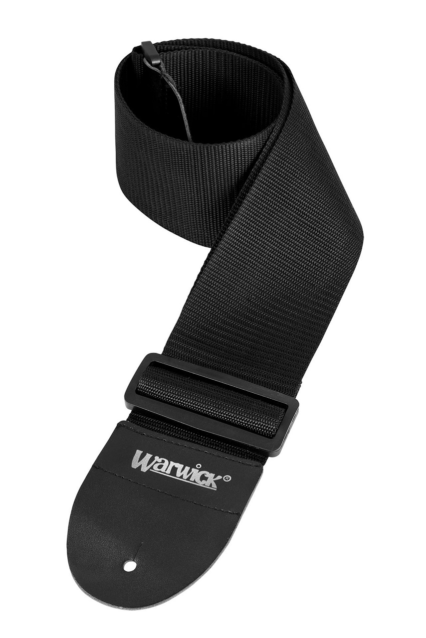 Nylon Bass Strap - Black, 80 mm Width