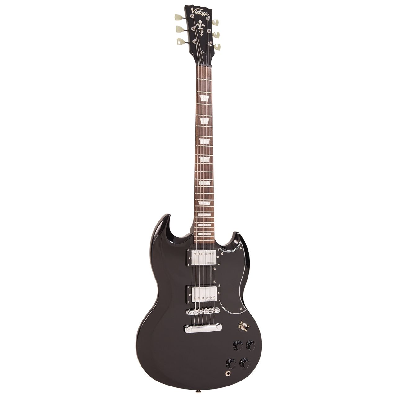 VS6B E-Gitarre in Black 