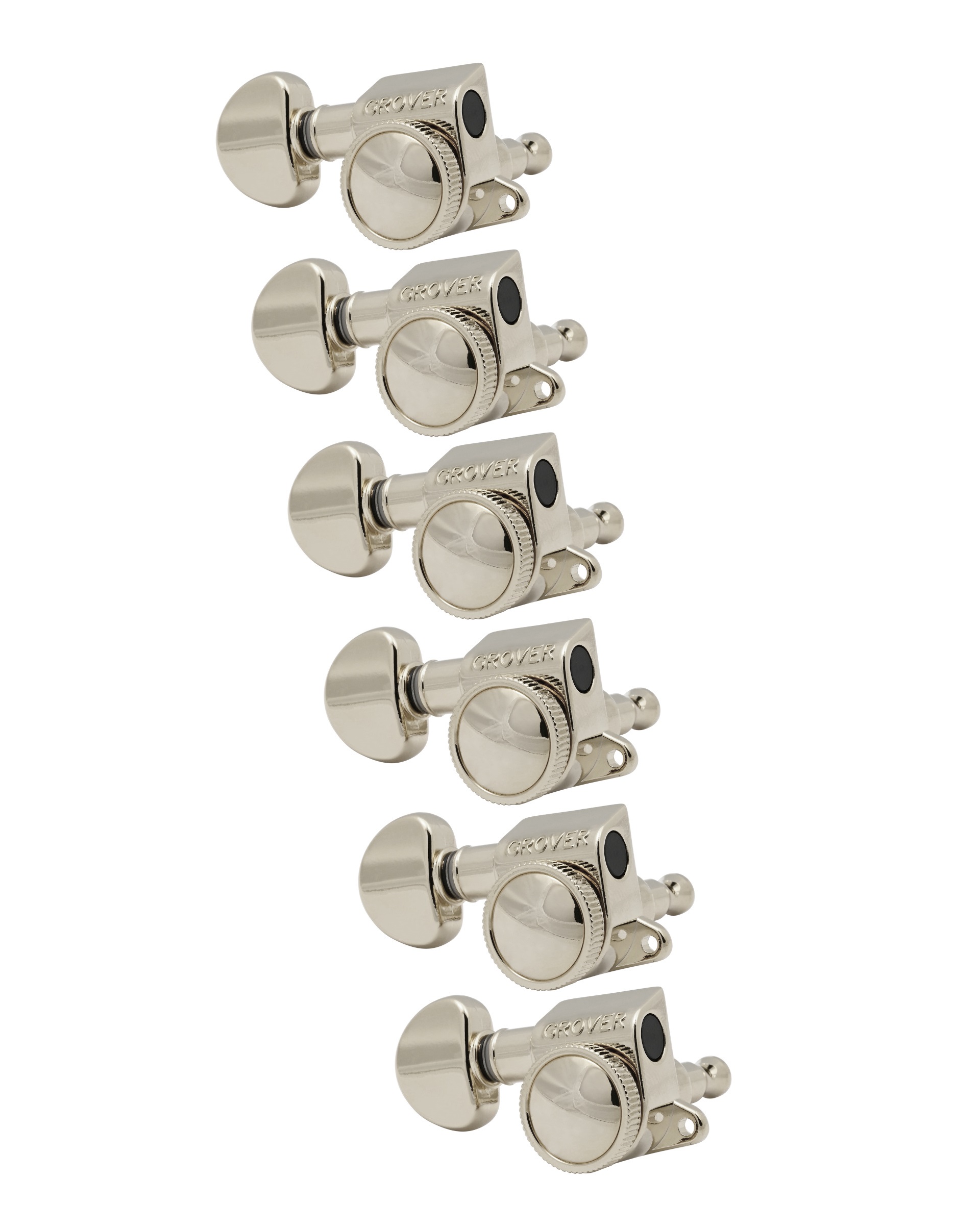 505NL6 Mini Roto-Grip Locking Rotomatics - Guitar Machine Heads, 6-in-Line, Lefthand, Treble Side (R