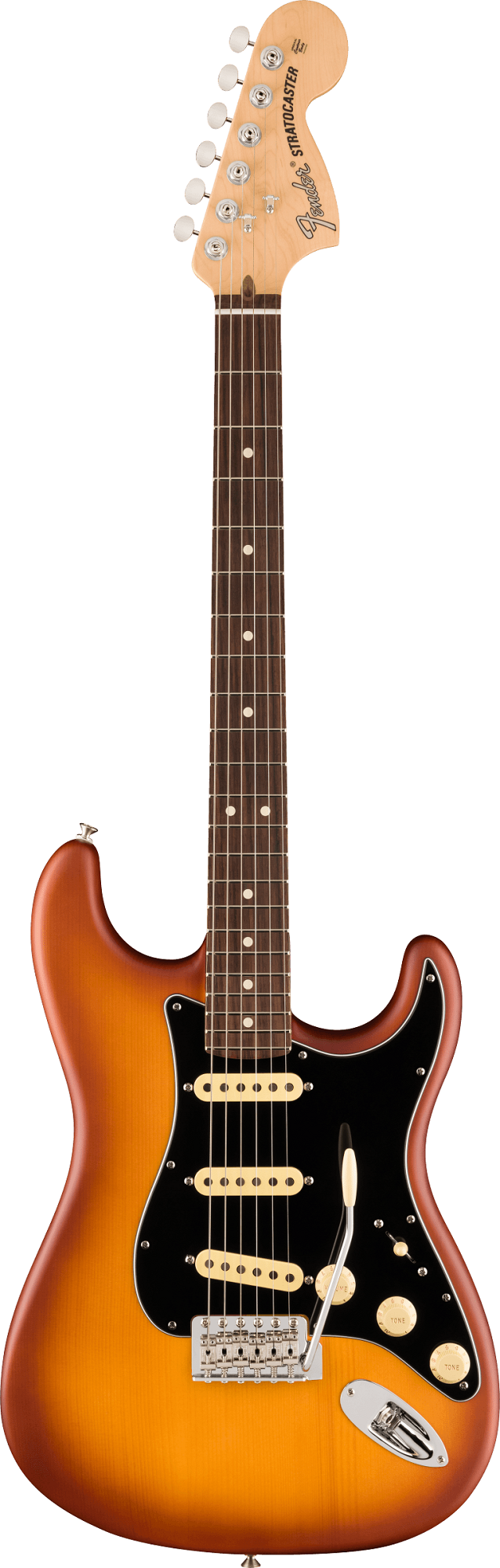 American Performer Timber Spruce Stratocaster®, Honey Burst