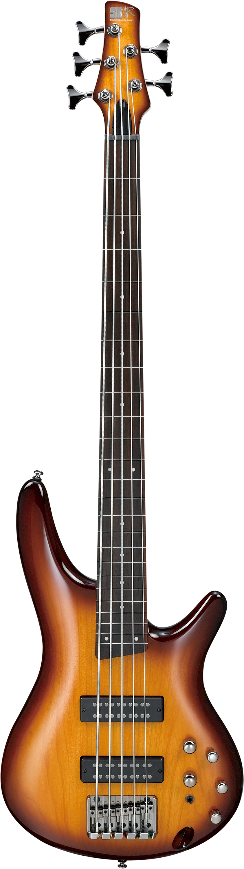 SR-Serie E-Bass 5 String Fretless - Brown Burst