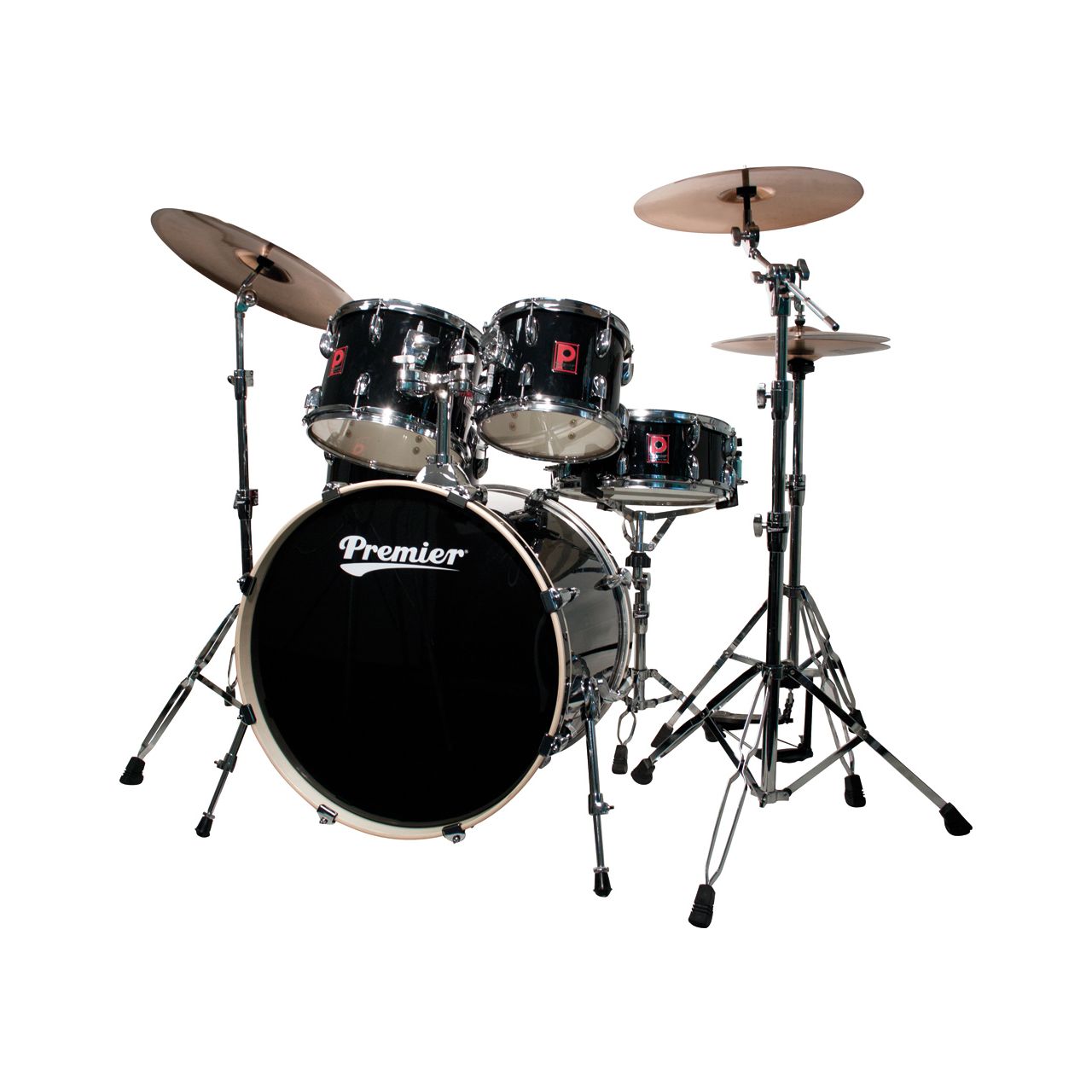 Powerforce Stage 22 Drumset in Black