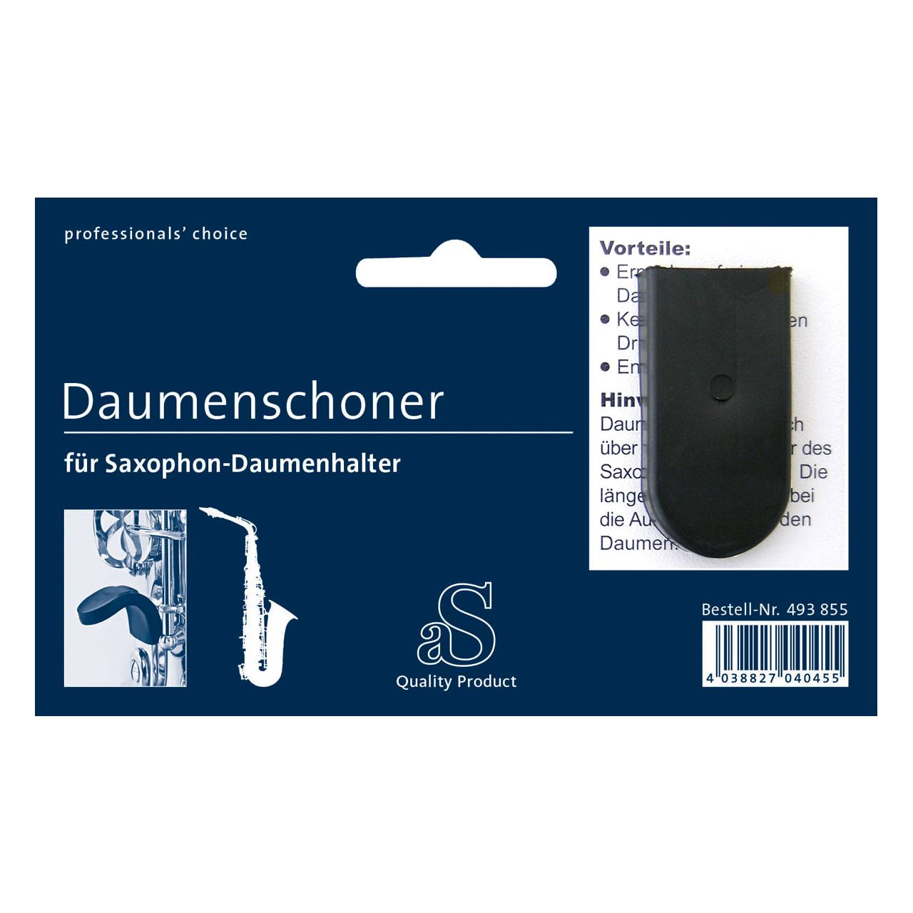 Daumenschoner - Saxophon