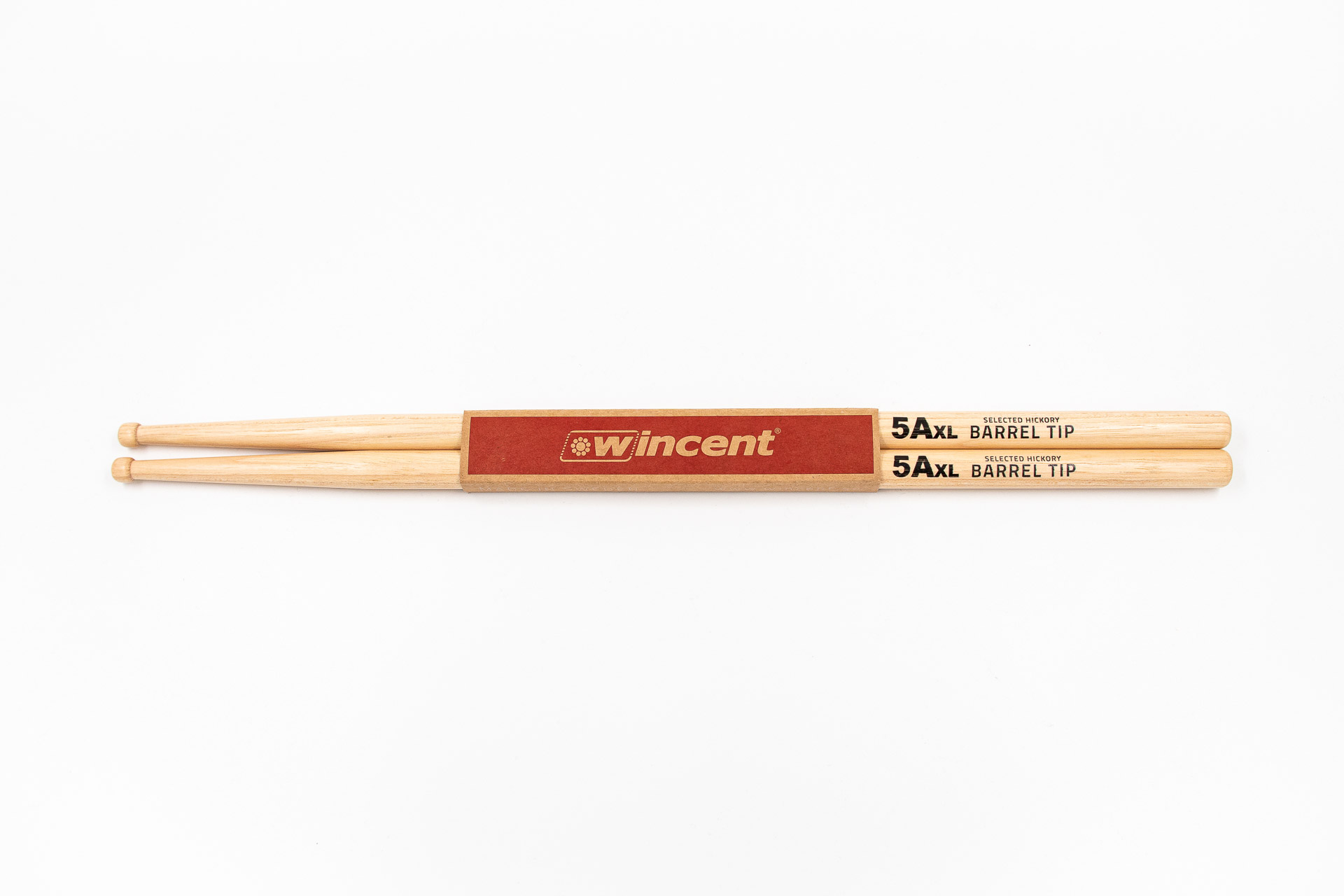 Paar Hickory-Drumsticks  5A XL Barrel Tip