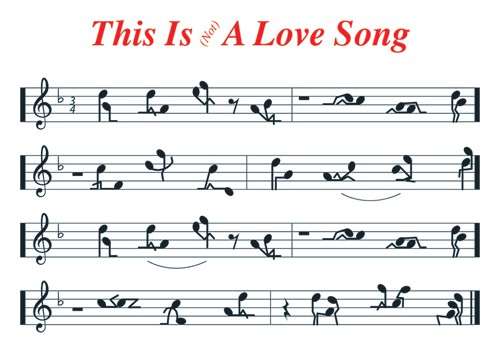 This Is (Not) A Love Song - Postkarte