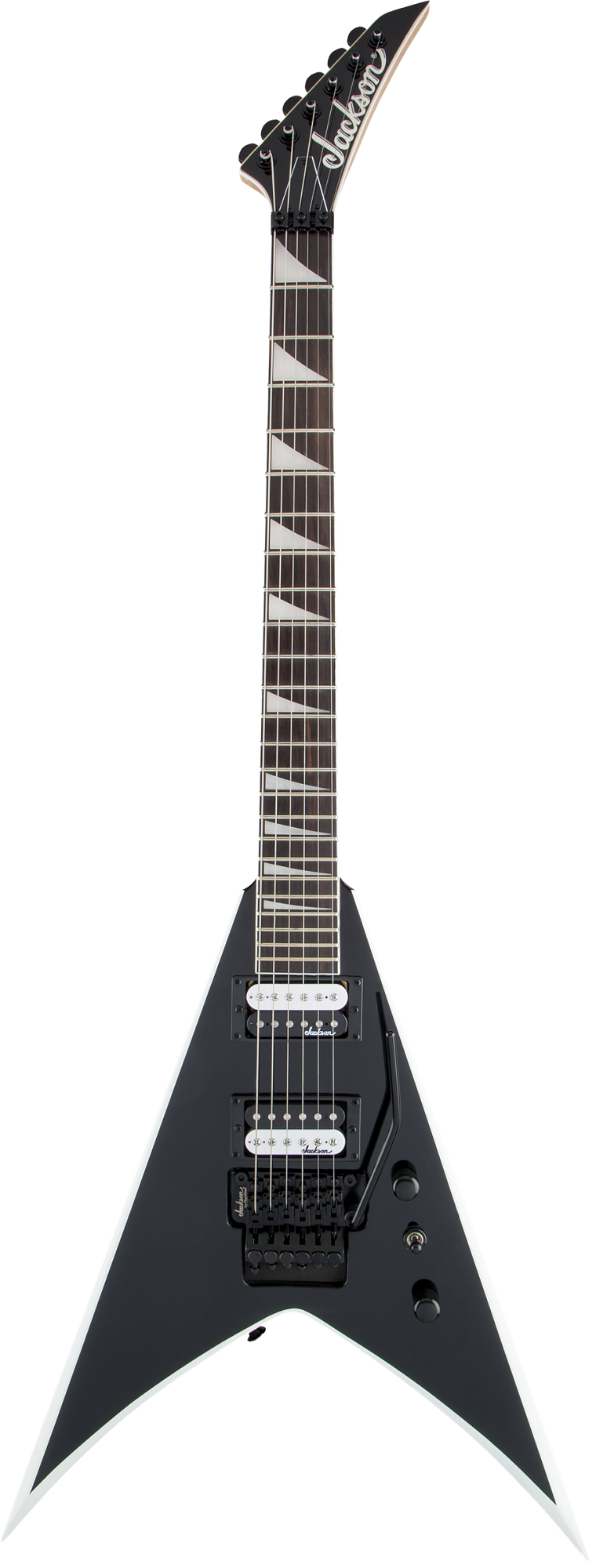 JS Series King V™ JS32, Amaranth Fingerboard, Black with White Bevels