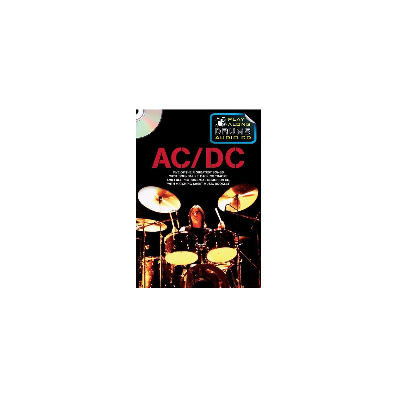 Playalong Drums AC/DC CD/Booklet