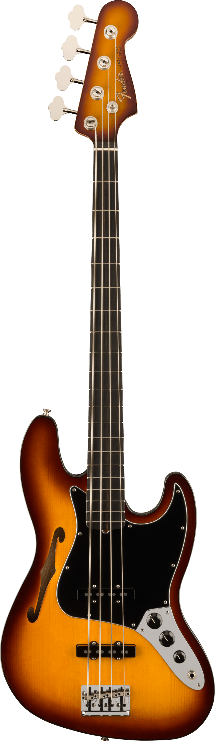 Limited Edition Suona Jazz Bass® Thinline, Ebony Fingerboard, Violin Burst