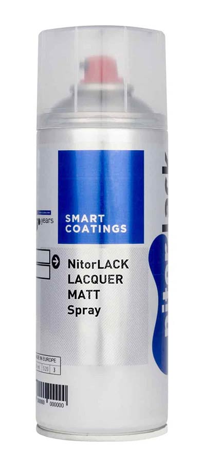 Nitrolack matt klar - 400ml Spraydose