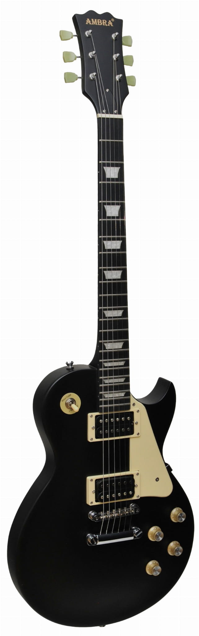 LP-2 SBK E-Gitarre Black matt SSH AMBRA