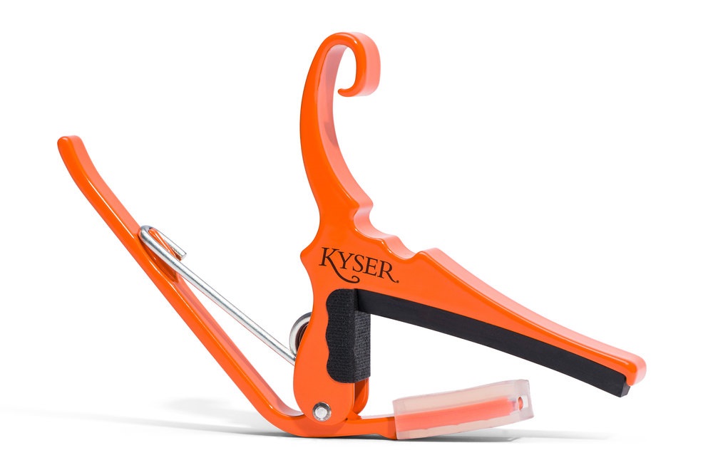 KG6OA Quick-Change Acoustic Capo - Orange Blaze