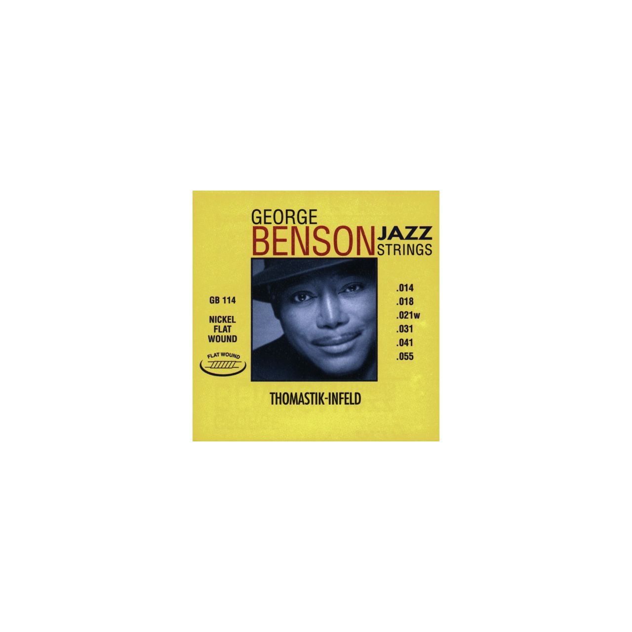 GR 112T Tin Coated George Benson Satz 012"-052" - Medium Light