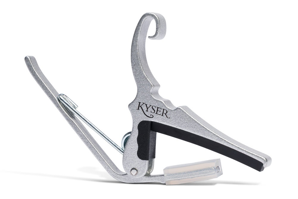 KG6S Quick-Change Acoustic Capo - Silber