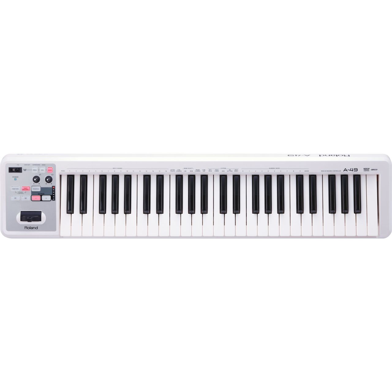 A-49-WH MIDI/USB Keyboard Controller