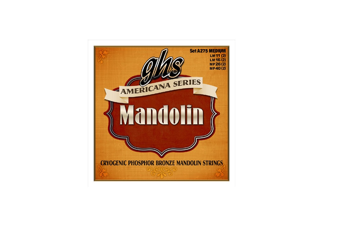 Americana Series - A275 - Mandolin String Set, Medium, .011-.040