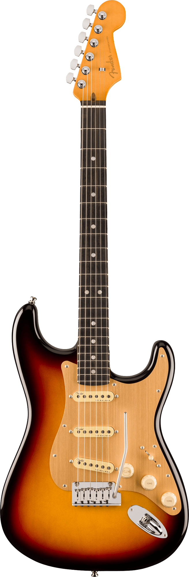 American Ultra II Stratocaster®, Ebony Fingerboard, Ultraburst