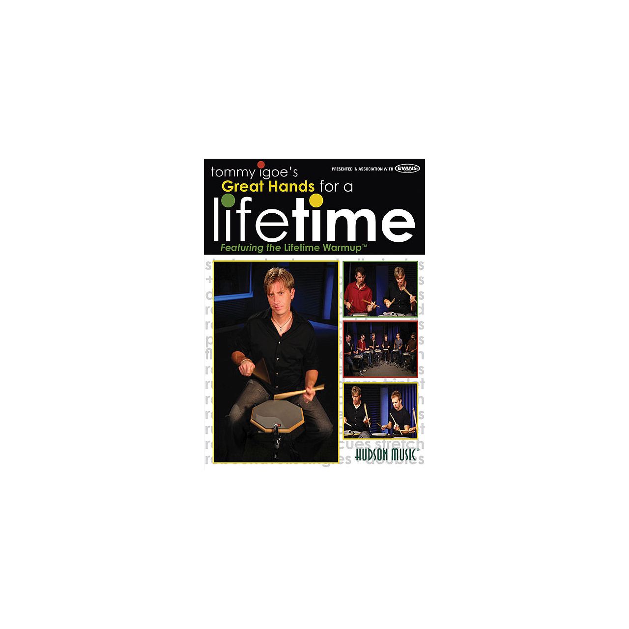 Igoe Great Hands Lifetime drums DVD