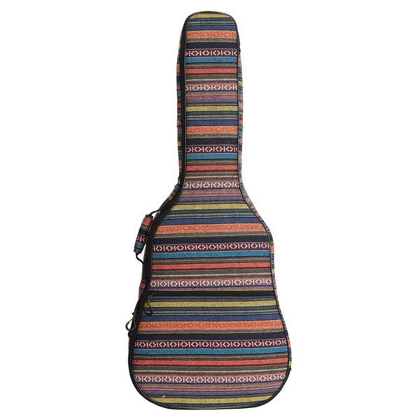 GB-04-2-41 Westerngitarrentasche, 10mm Polsterung, Bunt