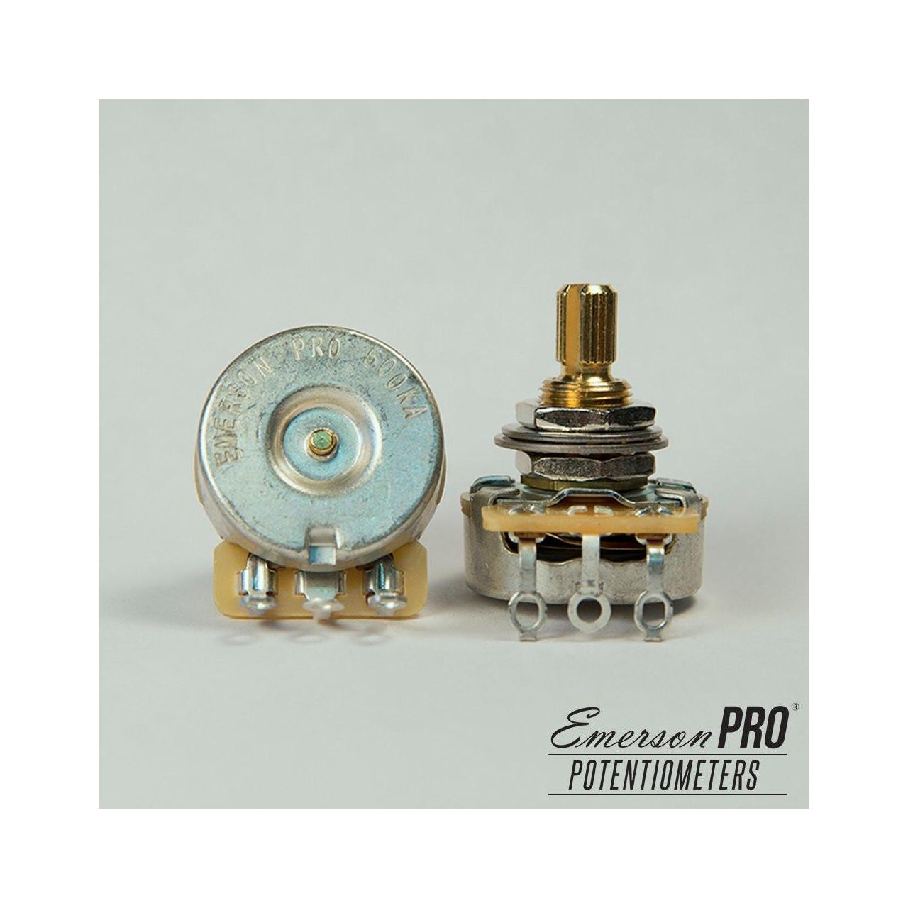 Emerson Custom PRO CTS - 500K Short (3/8") Split Shaft Potentiometer