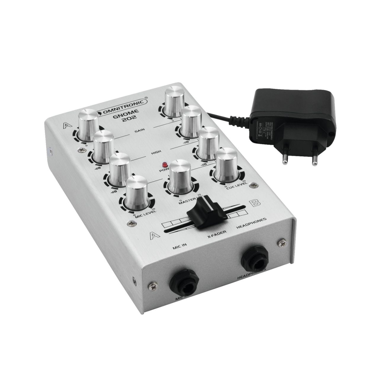 GNOME-202 Mini-Mixer silber