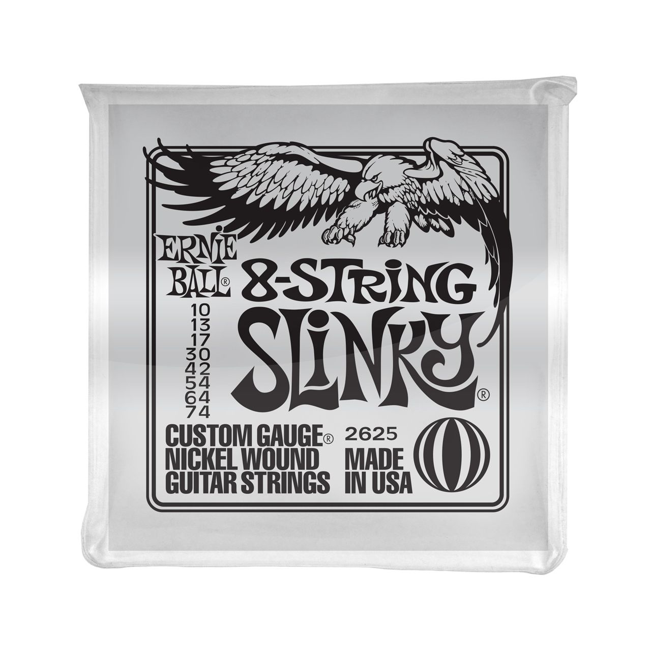 EB2625 8-String Slinky 010-074