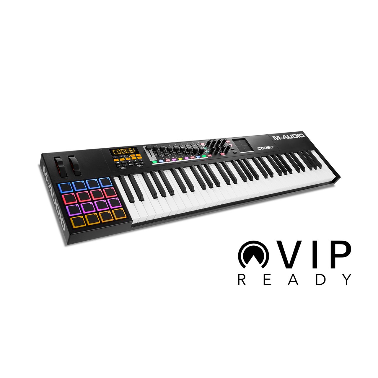 M-Audio  Code 61 Black - 61 Tasten USB MIDI Controller mit X/Y Pad