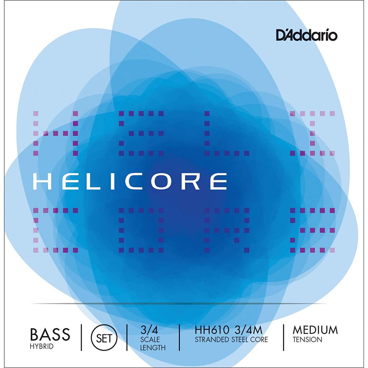 Helicore Hybrid String Set Contrabass 3/4 Medium