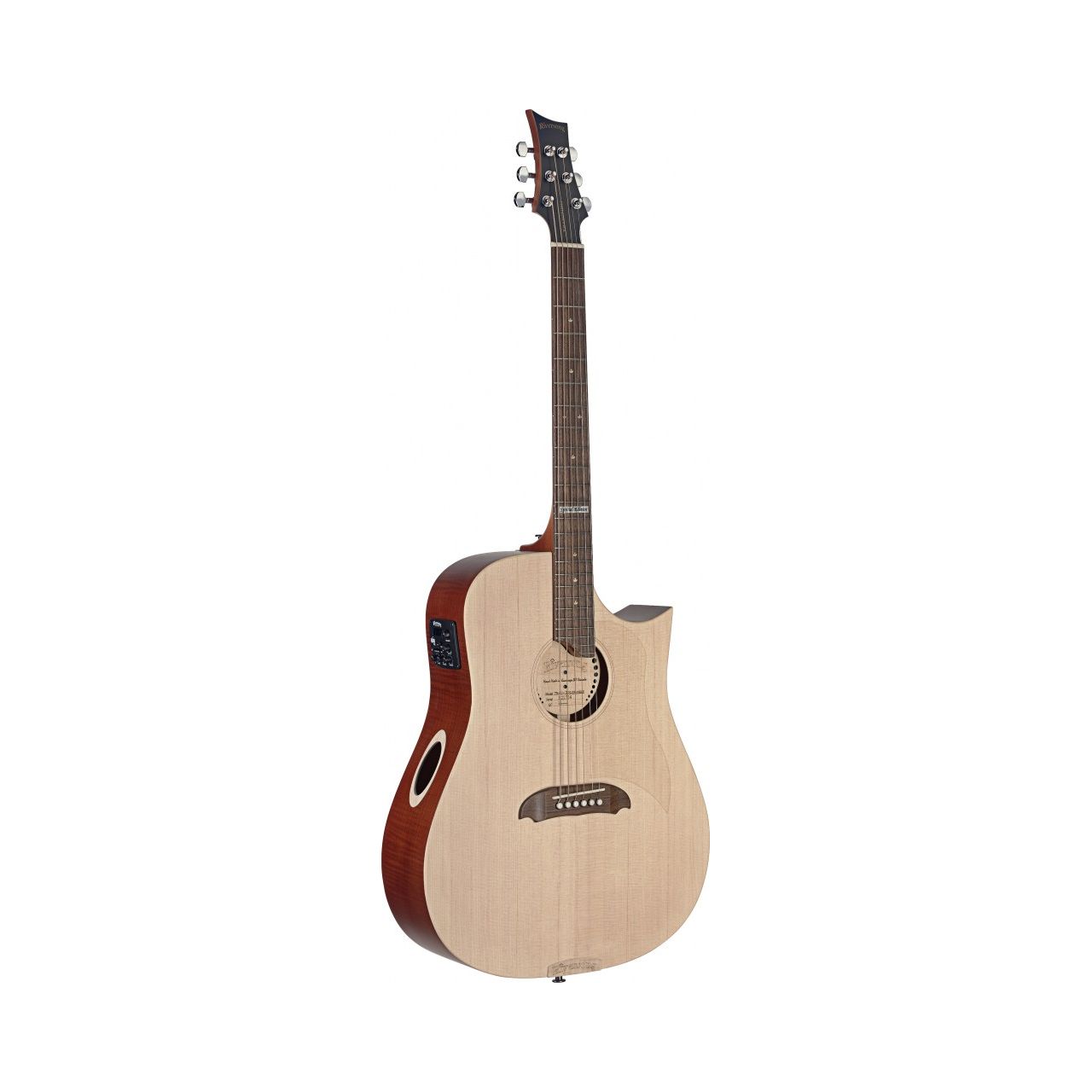 TRAD CDN PSE Left Hand Dreadnought-Gitarre mit  massiver Decke aus Sitkafichte 