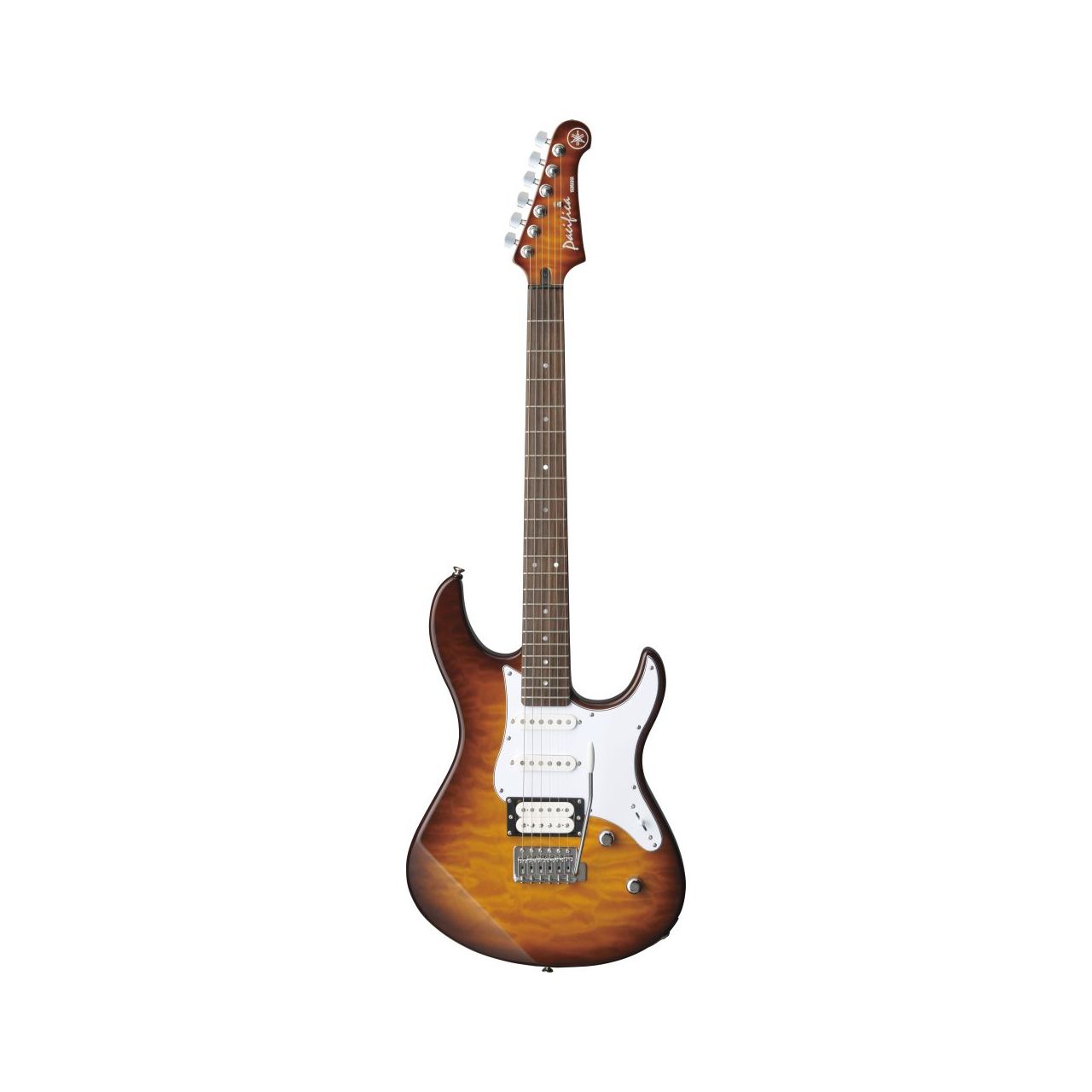 Pacifica 212 VQM - E-Gitarre in Tobacco Brown Sunburst 