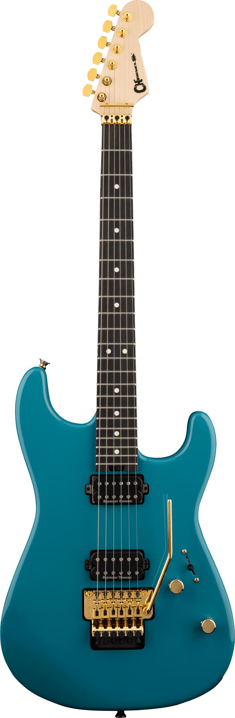 Pro-Mod San Dimas® Style 1 HH FR E, Ebony Fingerboard, Miami Blue