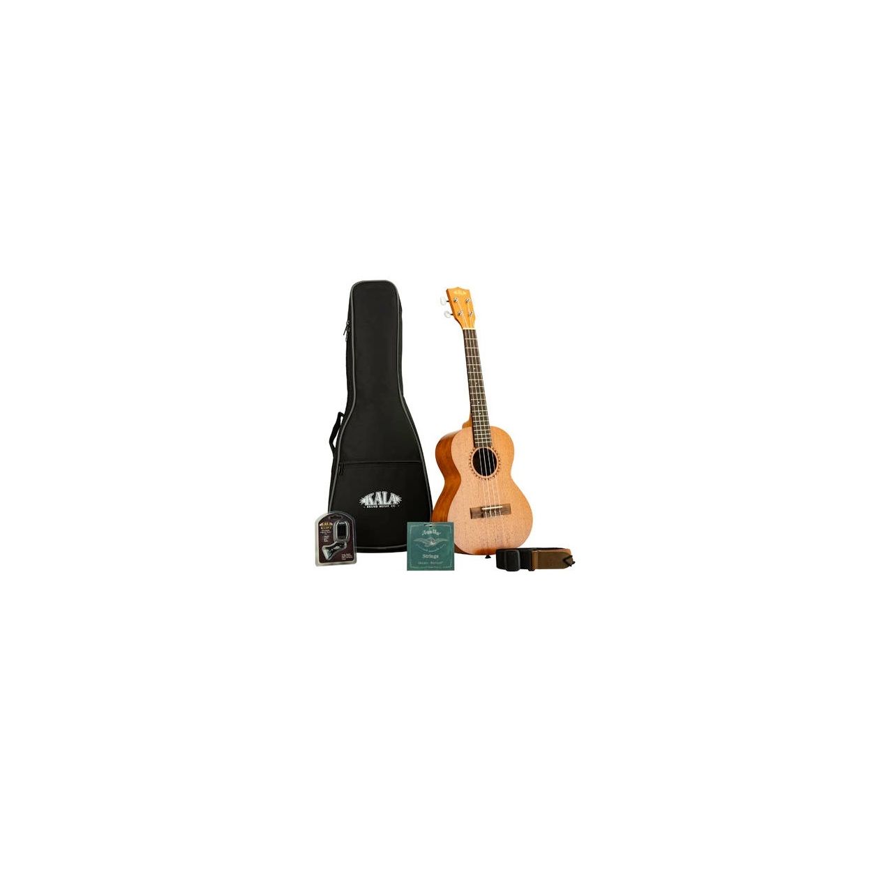 KA-15-T BNDL RW - Satin Mahogany Tenor Ukulele Starter Kit