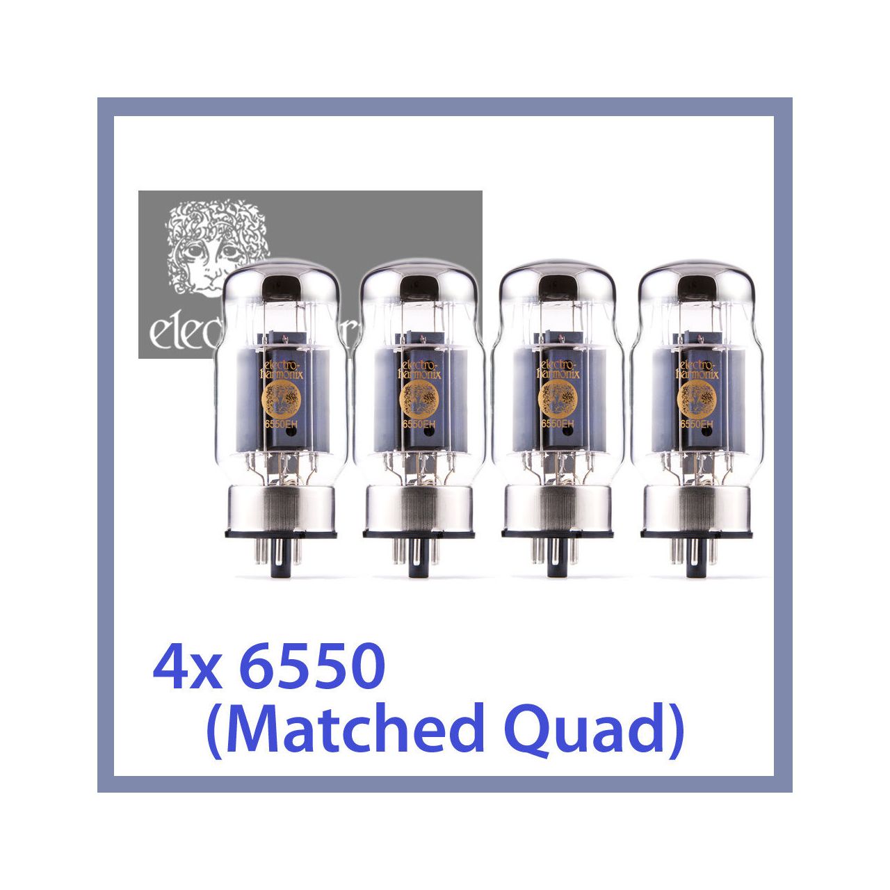 6550 EH Power Tube, Matched Quartett