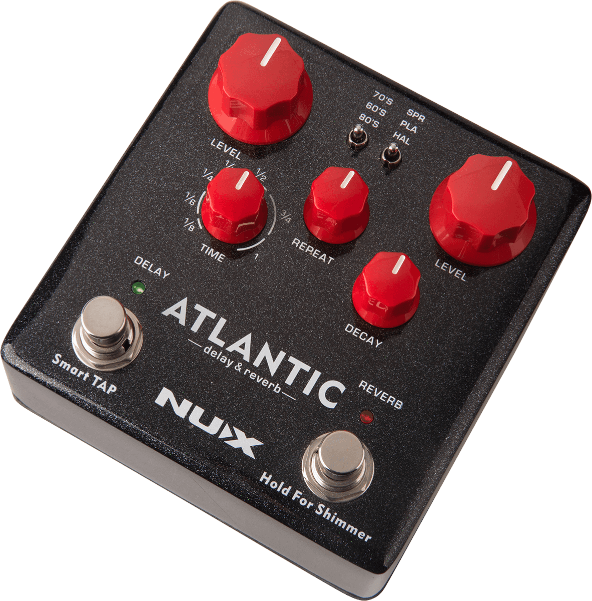 Atlantic 3-Modi-Delay- und Reverb-Pedal