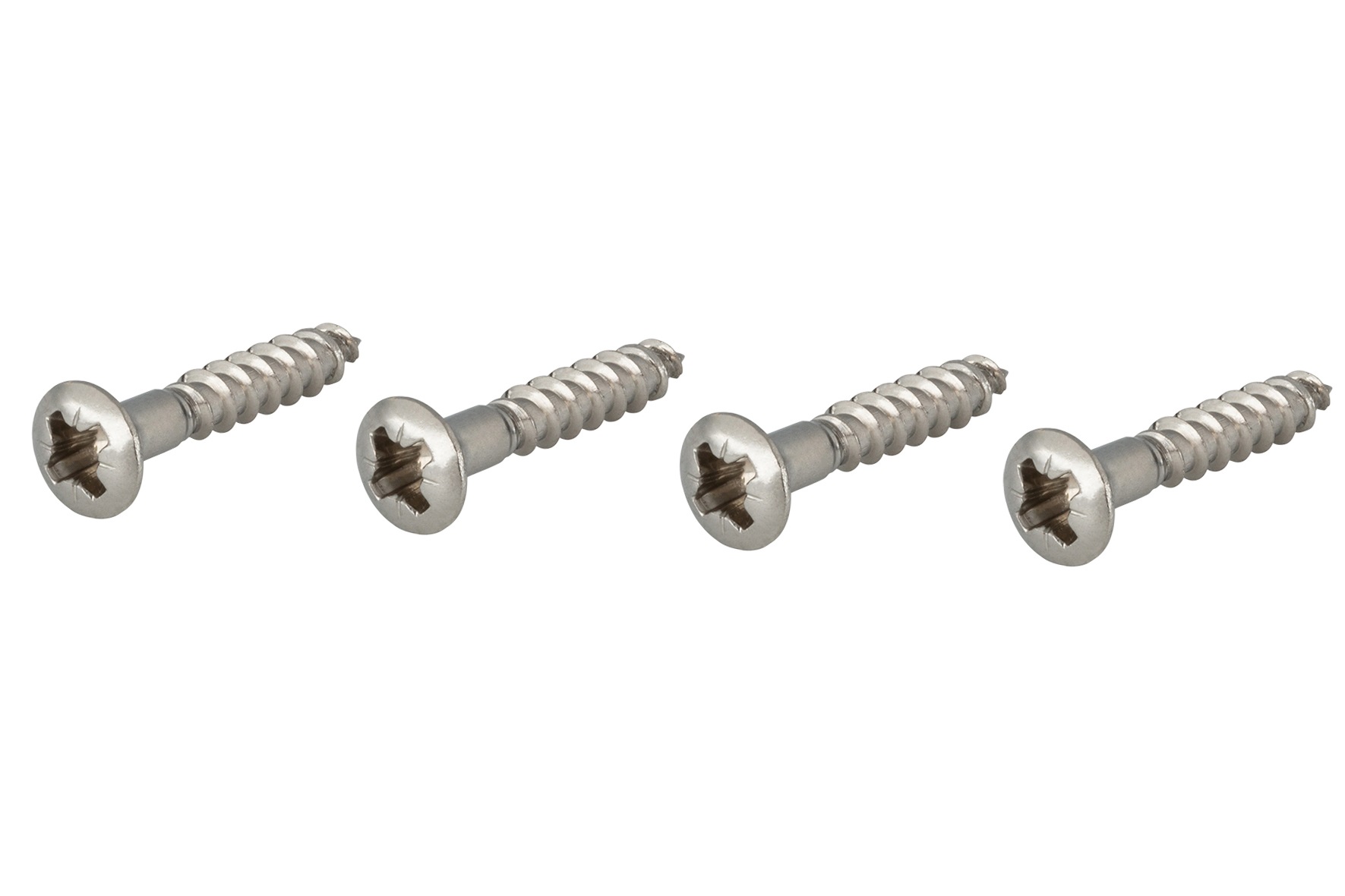 Countersunk Bridge Screw, 3,5 mm x 20 mm, 4 pcs. - Stainless Steel