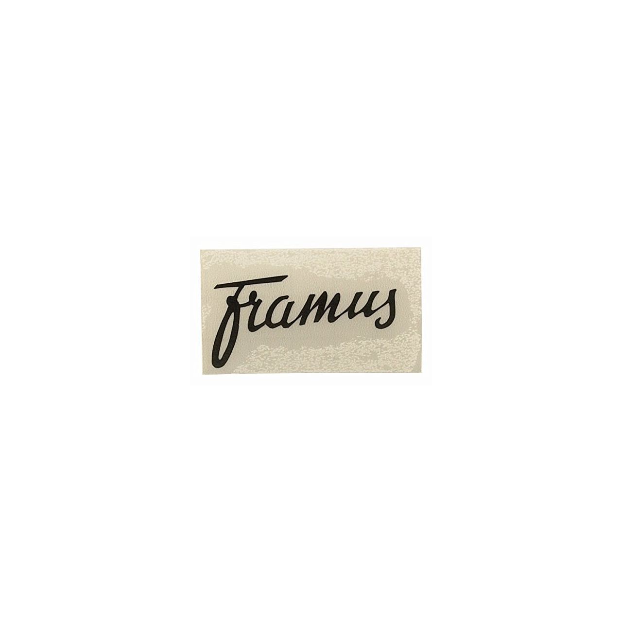 Framus Sticker Headstock Black