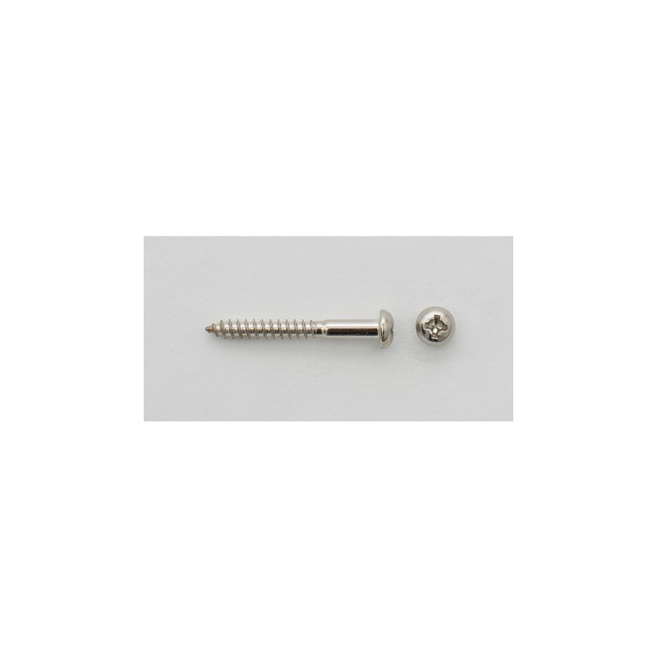 TR25C Lagerschraube für Strat-Tremolo, 2,5 x 25 mm, nickel