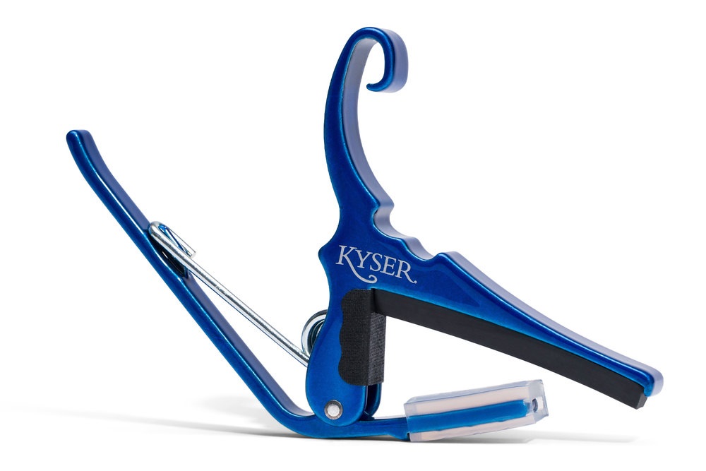 KG6U Quick-Change Acoustic Capo - Blau