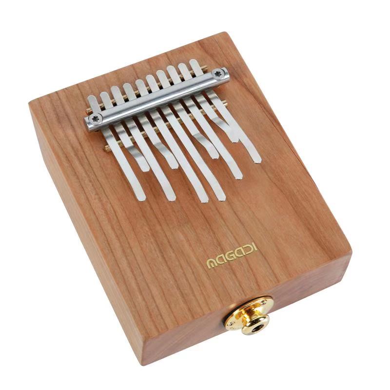 M10-2PU, 10-Key Kalimba Pickup, Kirsche