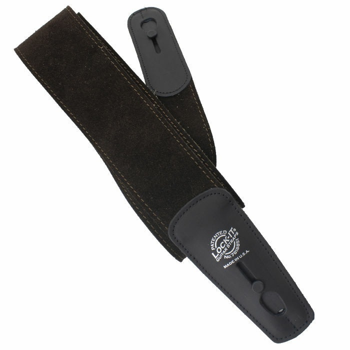 Strap 2.75" Suede (LIS 202-S275-CHC), Chocolate