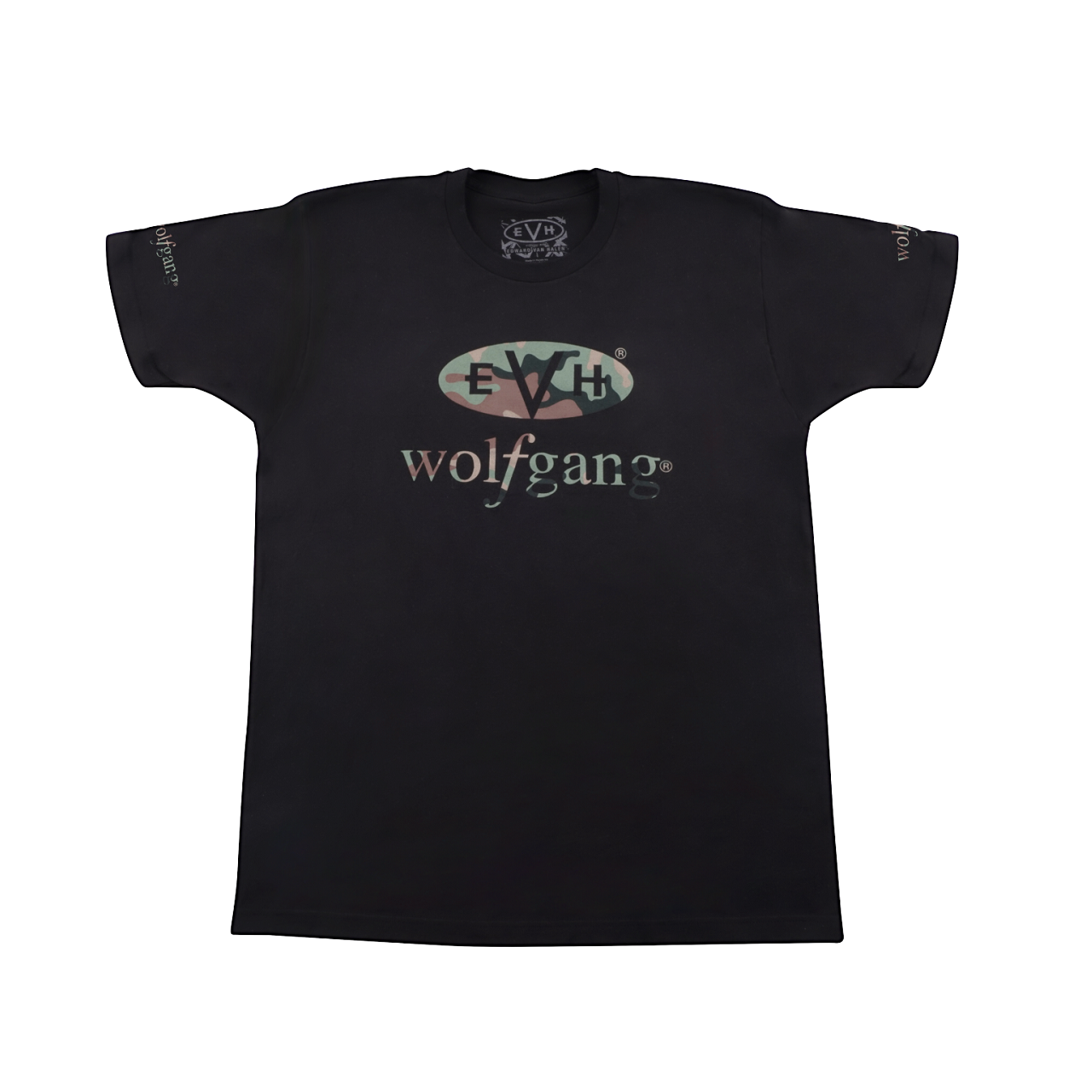 Wolfgang® Camo T-Shirt, Black, XXL