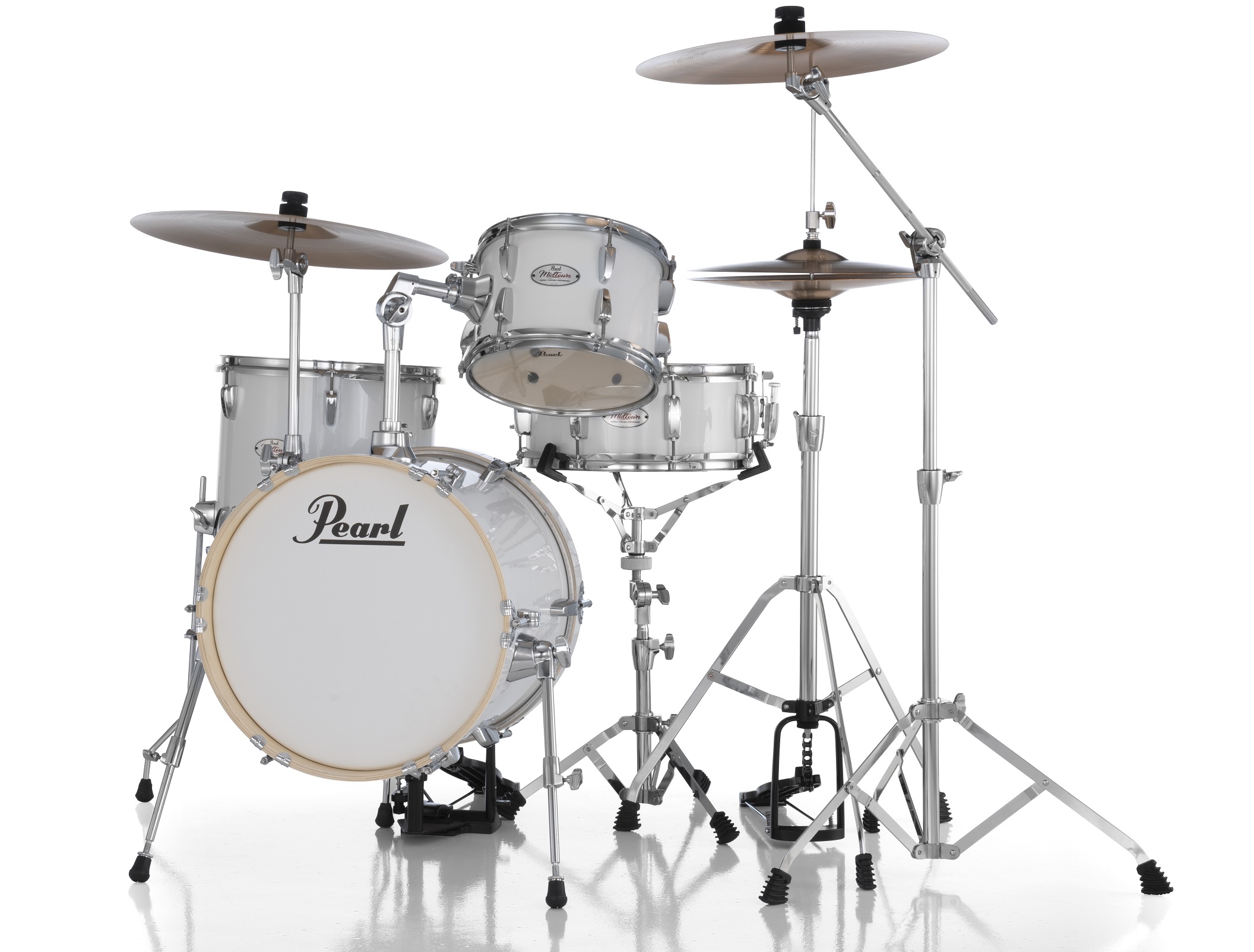 Midtown 4pc Compact Set incl. Hardware - Pure White