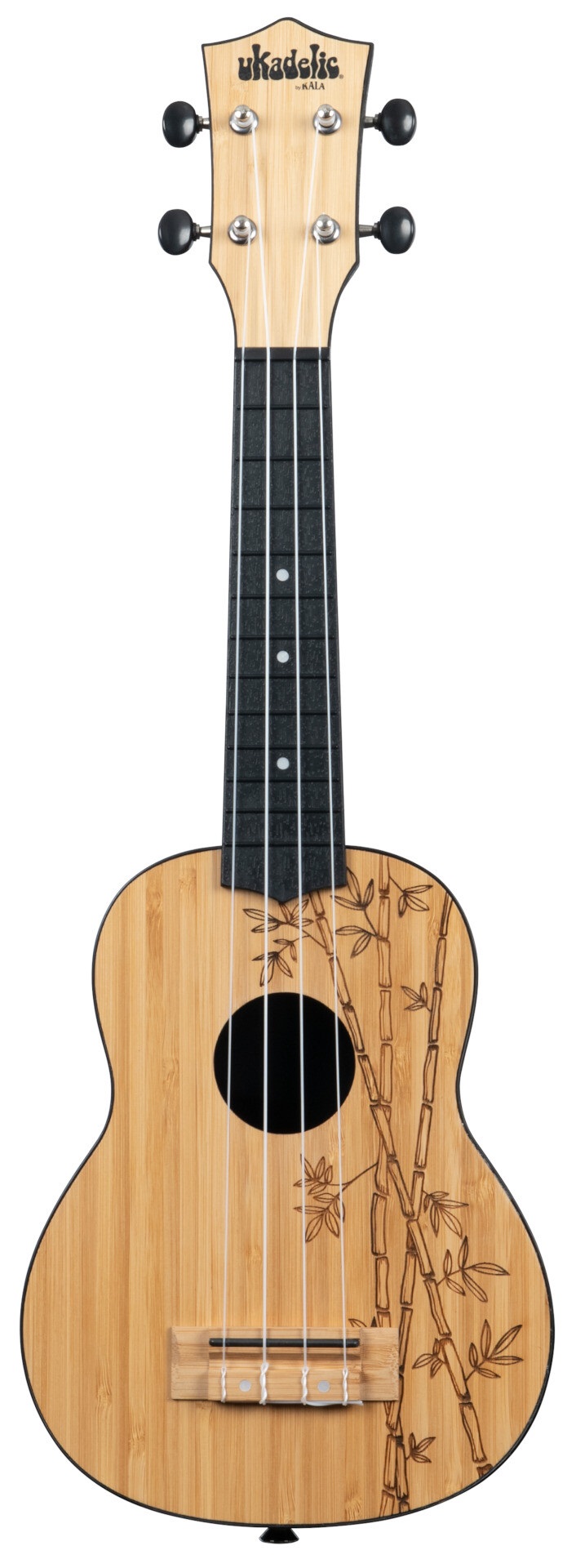 UK-BAMBOO - Bamboo Top Soprano Ukulele, with Tote Bag "B-Stock"