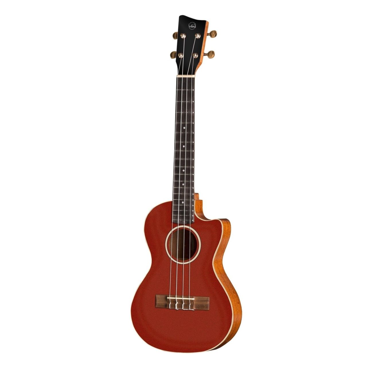 R-TE-CE Tenorukulele Manoa Roadie mit Tonabnehmer, Red